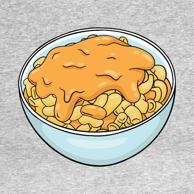 Mac and Cheese Drawing by SLAG_Creative